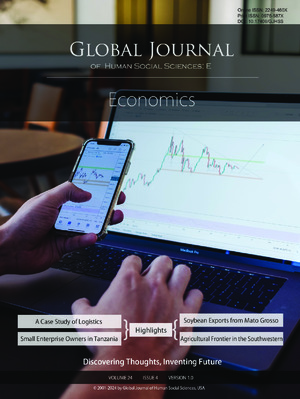 GJHSS-E Economics: Volume 24 Issue E4