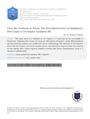 From the Northeast to Minas