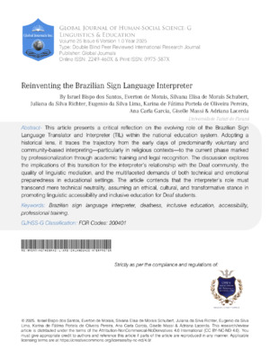 Reinventing the Brazilian Sign Language